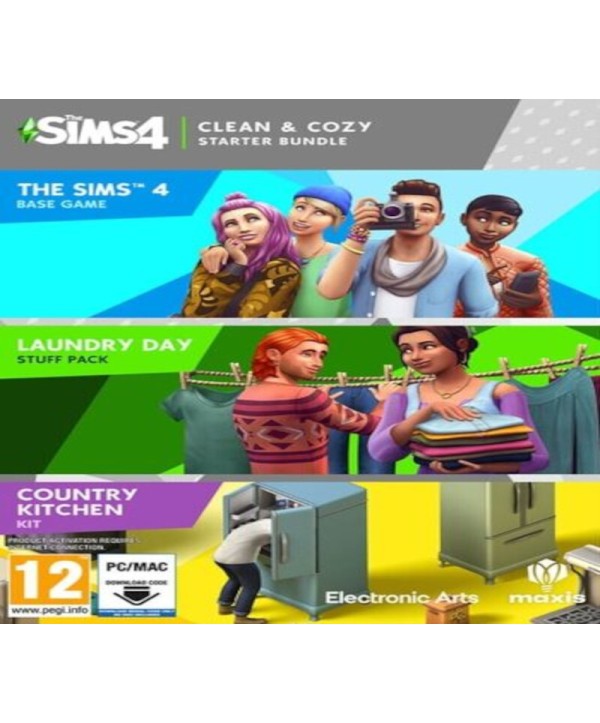 The Sims 4 - Clean & Cozy Starter Bundle Origin Key GLOBAL
